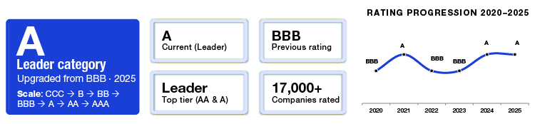 ESG ratings graph